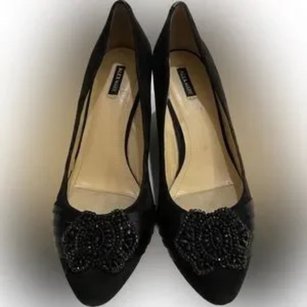 Alex Marie Black Sequin Dress Shoe Size 8M